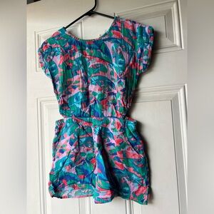 Cat & Jack Vibrant Patterned Kids Romper